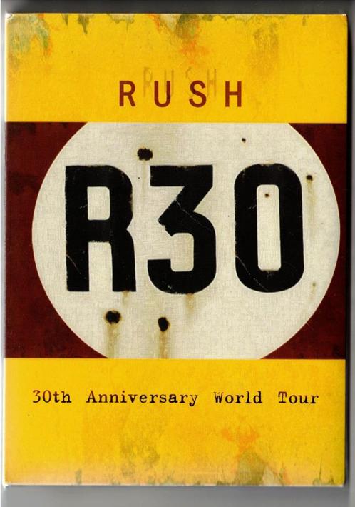 RUSH 2DVD R30 - 30th Anniversay World tour, Cd's en Dvd's, Dvd's | Muziek en Concerten, Gebruikt, Alle leeftijden, Ophalen of Verzenden