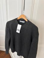 Zara grijze knitted sweater, antraciet kabeltrui maat S/M, Kleding | Dames, Zara, Nieuw, Ophalen of Verzenden, Maat 36 (S)
