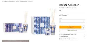 Nieuwe Baobab Collection Manhattan Giftbox beschikbaar voor biedingen