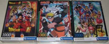 Diverse *** PUZZELS ANIME *** 3 stuks *NIEUW* beschikbaar voor biedingen