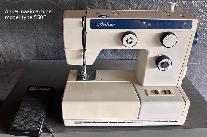 Anker naaimachine 550E, Antiek en Kunst, Antiek | Naaimachines, Ophalen