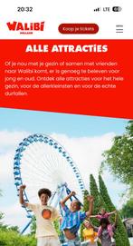 6 walibi tickets entreekaarten, Twee personen