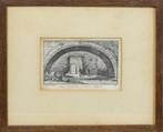 Abcoude, Ondererfte Gewelve In't Slot te Abkou uit 1702., Antiek en Kunst, Kunst | Etsen en Gravures, Ophalen of Verzenden