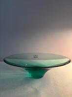 Vintage Art Czechoslovakia glas bowl, Antiek en Kunst, Antiek | Glas en Kristal, Verzenden