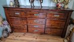 Massief Mango houten dressoir, Ophalen, Zo goed als nieuw, 25 tot 50 cm