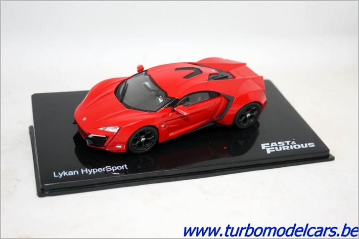 Lykan HyperSport 1/43 Altaya Fast & Furious, Hobby en Vrije tijd, Modelauto's | 1:43, Nieuw, Auto, Overige merken, Ophalen of Verzenden