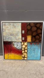Canvas schilderij 108x108cm, Antiek en Kunst, Kunst | Schilderijen | Abstract, Ophalen