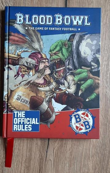 Blood Bowl 2e editie regelboek beschikbaar voor biedingen
