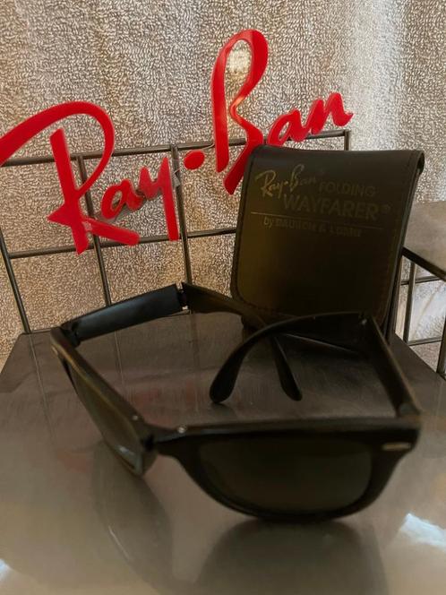 Vintage B&L Ray-Ban folding Wayfarer I zonnebril W0670 W7, Sieraden, Tassen en Uiterlijk, Zonnebrillen en Brillen | Heren, Gebruikt