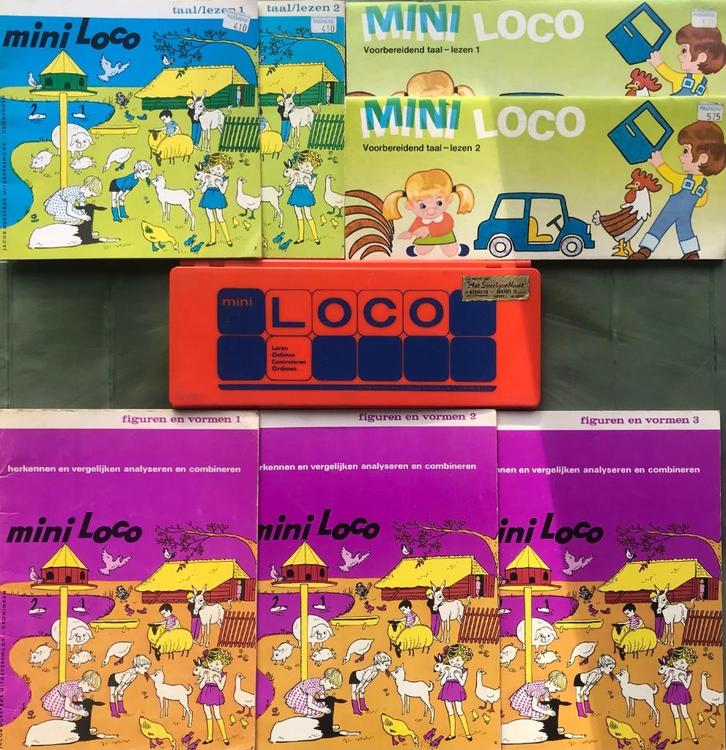 Mini LOCO set, Kinderen en Baby's, Speelgoed | Educatief en Creatief, Gebruikt, Puzzelen, Taal en Lezen, Ontdekken, Ophalen of Verzenden