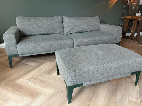 Bert Plantagie Renio 3,5-zits bank met hocker, Huis en Inrichting, Banken | Sofa's en Chaises Longues, Gebruikt, 200 tot 250 cm
