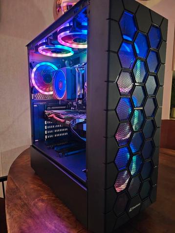 GamePC RYZEN7 2700X 8Cores/16GB/SSD/2TB/GTX1070 8GB/W11 beschikbaar voor biedingen