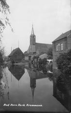 AS068 Fotokaart Krommenie Zaanstreek jaren 30, Verzamelen, Ansichtkaarten | Nederland, Noord-Holland, Ongelopen, 1920 tot 1940