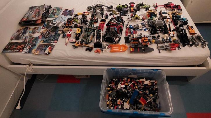16 KG MEGA LEGO BULK LOT! Technic, Creator & City + Boekjes, Kinderen en Baby's, Speelgoed | Duplo en Lego, Ophalen of Verzenden