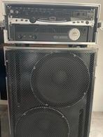 Peavey speakerkast 2 x 15” Black Widow, Ophalen, Zo goed als nieuw, Elektrische gitaar