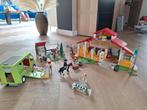 Playmobil Paardenboerderij, trailer, wasstraat enaccessoires, Ophalen of Verzenden, Zo goed als nieuw, Complete set