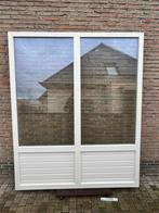 Nieuw pvc kozijn met dubbel glas, Ophalen of Verzenden, Zo goed als nieuw, Kunststof, Raamkozijn