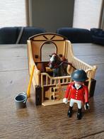 Playmobil Trakehner Paard met ruiter en stal - 5110, Ophalen, Zo goed als nieuw, Complete set