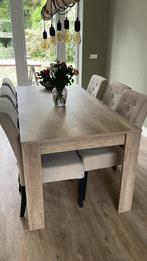 Eetkamertafel Lidia, Ophalen, 50 tot 100 cm, Zo goed als nieuw, Vijf personen of meer