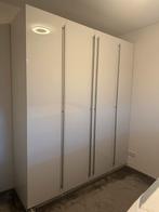 IKEA Pax Kast - 2m Breed, Hoogglans Wit, Kunststof, Gebruikt, 200 cm of meer, 150 tot 200 cm