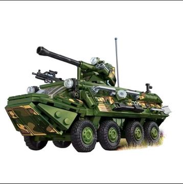 LeYi 88007 VN22 Armored Army Vehicle (nep lego) nieuw ww2 beschikbaar voor biedingen