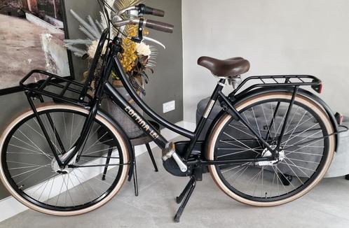 Cortina U4 zwart, framemaat 50, 2 jaar oud, zeer netjes!, Fietsen en Brommers, Fietsen | Dames | Damesfietsen, Zo goed als nieuw