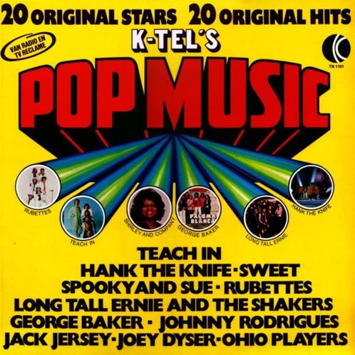 LP- K-tel's Pop Music - 20 original hits (1975), Cd's en Dvd's, Vinyl | Verzamelalbums, Gebruikt, Pop, 12 inch, Ophalen of Verzenden