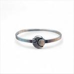 Karl Laine vintage jaren 70 zilveren armband 1977 Finland, Ophalen of Verzenden, Zo goed als nieuw, Zilver, Zilver