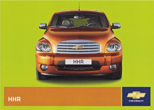 Brochure Chevrolet HHR 09-2007 NEDERLAND, Boeken, Auto's | Folders en Tijdschriften, Nieuw, Chevrolet, Ophalen of Verzenden