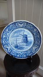 Bord Delfts P. Regout - 25x25 cm, Ophalen of Verzenden