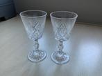 2 KRISTALLEN WIJNGLAZEN, Antiek en Kunst, Antiek | Glas en Kristal, Ophalen of Verzenden