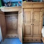 Klassiek grenen kast, Ophalen, 100 tot 150 cm, 75 cm of meer, Zo goed als nieuw