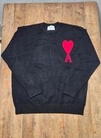 Ami paris trui zwart (maat M), Maat 48/50 (M), Ami Paris, Zwart, Nieuw