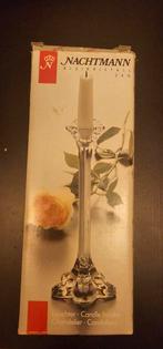 Nachmann bleikristal kandelaar bloem ZGAN in doos, Antiek en Kunst, Ophalen of Verzenden, Kristal