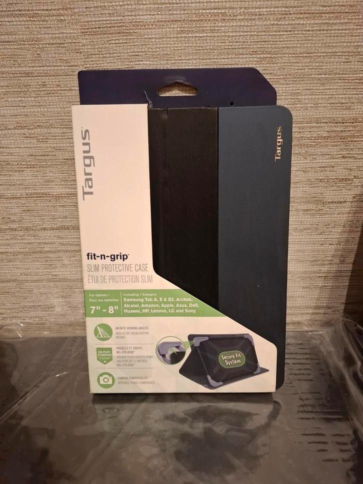 Targus iPad/Tablet Hoes 7-8 inch - Nieuw!, Computers en Software, Tablet-hoezen, Nieuw, Bescherming voor- en achterkant, 8 inch