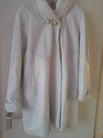 Leren jas/cape uit Italie ,kleur wit ,maat 44/46/48, Kleding | Dames, Jassen | Winter, Ophalen of Verzenden, Zo goed als nieuw