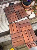 Ikea Runnen terras tegels, Tuin en Terras, Ophalen, Gebruikt, Hout