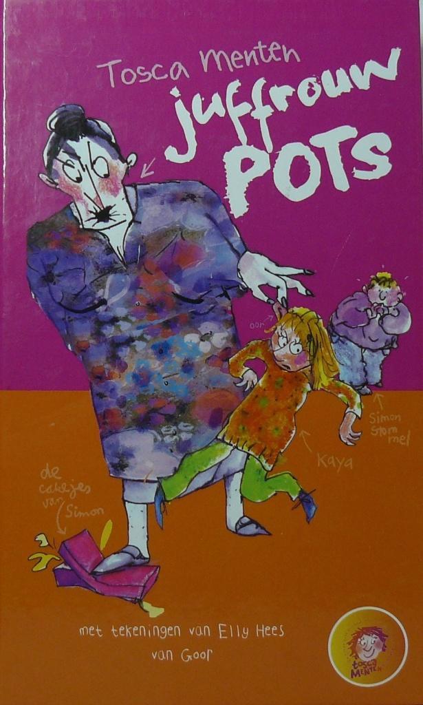 Tosca Menten - Juffrouw Pots, Boeken, Kinderboeken | Jeugd | 13 jaar en ouder, Zo goed als nieuw, Ophalen of Verzenden