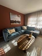 Hoekbank Goossens, Ophalen, 250 tot 300 cm, Gebruikt, 100 tot 125 cm