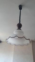 Vintage hanglamp (in hoogte verstelbaar), Huis en Inrichting, Lampen | Hanglampen, Ophalen, Zo goed als nieuw