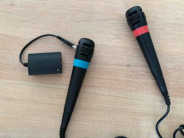 Singstar microfoons beschikbaar voor biedingen