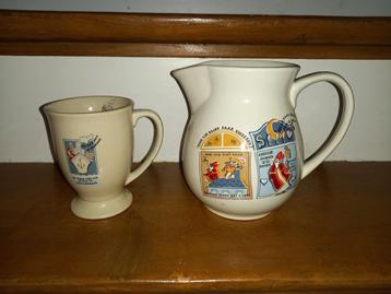 Sinterklaas chocolade kan en beker beschikbaar voor biedingen