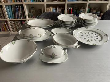 Art Nouveau/Jugendstil/Art Deco servies 30 delen; 1914-1918 beschikbaar voor biedingen