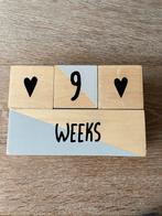 Houten Blokken Kalender Baby Jollein, Ophalen of Verzenden, Zo goed als nieuw, Overige typen