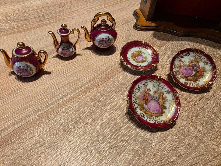 Limoges mini servies, Antiek en Kunst, Antiek | Porselein, Ophalen of Verzenden