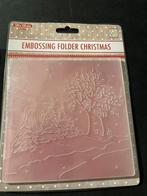 Nellie Snellen Embossing Folder Christmas / 2,00 per stuk, Hobby en Vrije tijd, Nieuw, Kerst, Ophalen of Verzenden, Pons of Mal