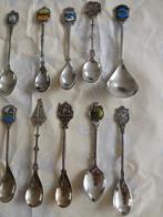 10 lepeltjes met thema, Antiek en Kunst, Antiek | Bestek, Ophalen of Verzenden