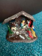 Vintage Kleine Kerststalletjes plastic - hong kong, Ophalen of Verzenden, Gebruikt