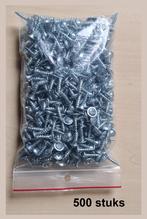 500 stuks Tellerkop 4x15mm Pozidriv verzinkte schroeven, Doe-het-zelf en Verbouw, Ophalen of Verzenden, Nieuw, Minder dan 50 mm