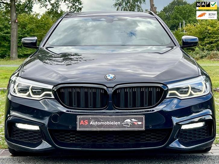 BMW 5-serie 520d M-PAKKET TOURING 20 INCH, Auto's, BMW, Bedrijf, Te koop, 5-Serie, ABS, Achteruitrijcamera, Airbags, Airconditioning